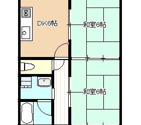 藤井寺市岡1丁目マンション（3Ｆ）間取り