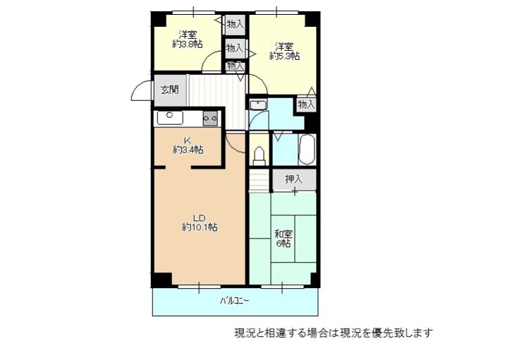 泉佐野市羽倉崎中古マンション画像2