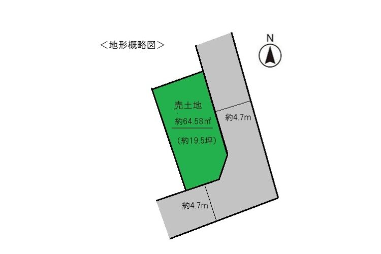 松ヶ丘4丁目売土地画像1